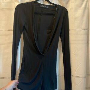 Princess Polly button up long sleeve romper